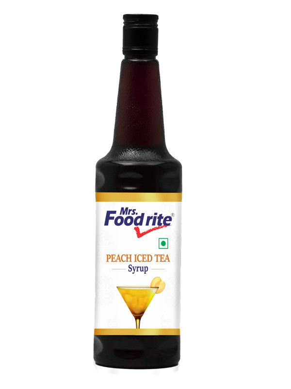 Peach ice tea syrup